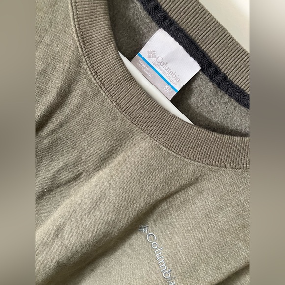 New Without Tags Columbia Fleece Crewneck Sweater - Picture 3 of 3
